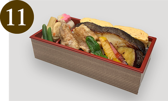 写真：焼魚弁当  1,620円